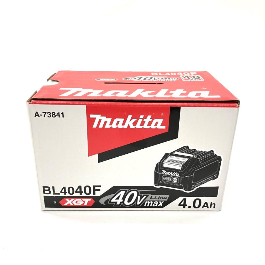 箱入り・数量限定・マキタ 40Vmax 4.0Ah リチウムイオンバッテリ　BL4040F　残容量表示+自己故障診断付き A-73841 純正・正規の画像