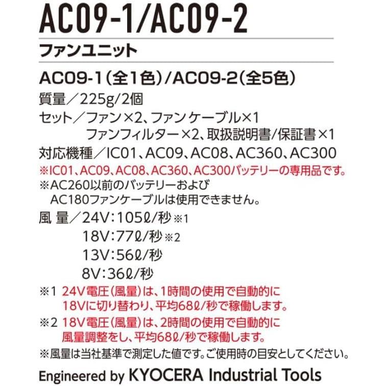 BURTLE（バートル） 2025年 モデル 強力 24V バッテリー/ファンセット