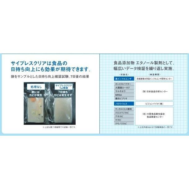 サイプレスクリア】5L CA-78 業務用 と スプレーボトル空容器2本セット 