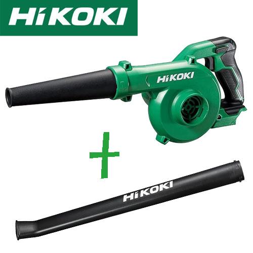 HiKOKI(旧 日立工機) 18V コードレスブロワ RB18DC（NN）（本体のみ）+ガーデンノズル No.379252（Yahoo!・どうぐ屋・だぐ工房）