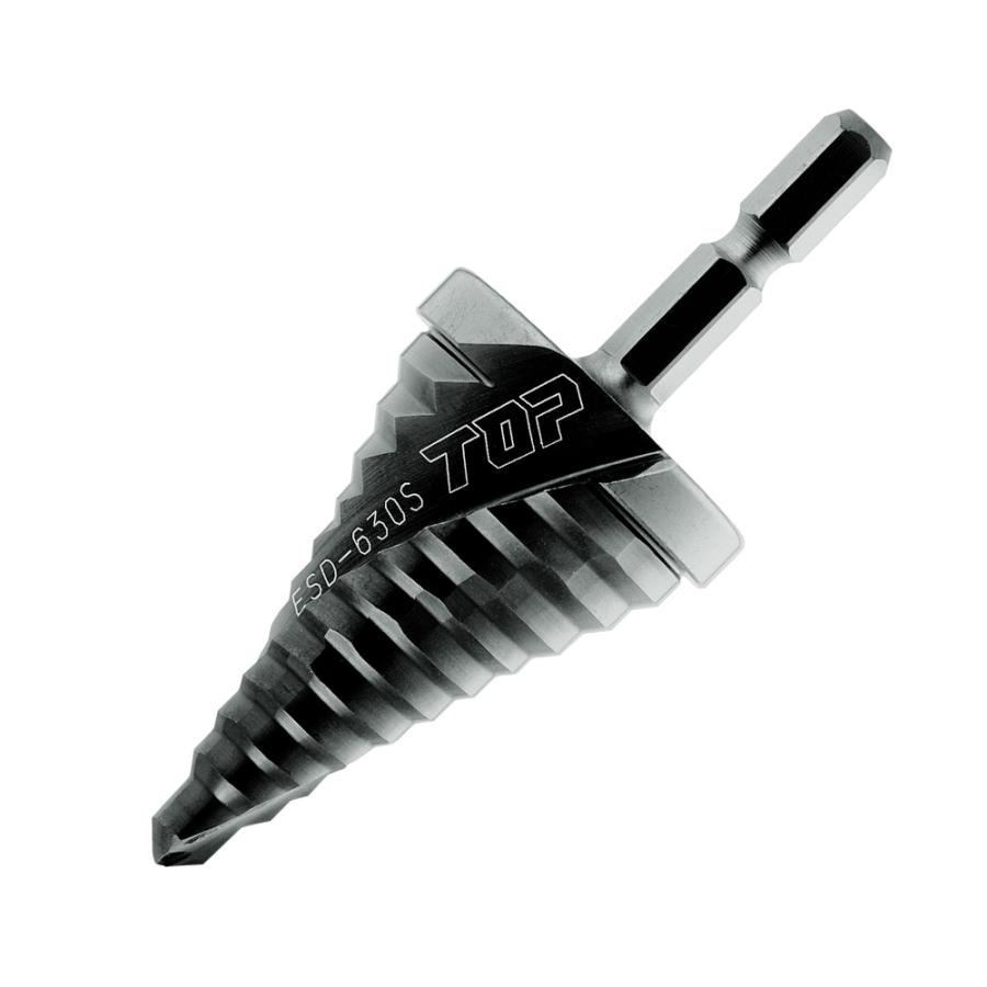 TOP（トップ） 六角シャンクスパイラルステップドリル ESD-630S 