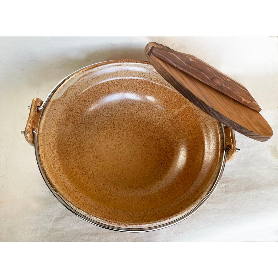 ②有田焼 安楽窯 高蓋スッポン鍋.飴【耐熱食器 直火対応】 楽天市場】