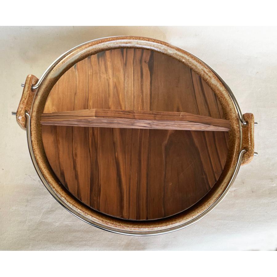 有田焼 土鍋 超特大 安楽窯ツル付 11号 33cm : 台所の道具屋筋 - 通販