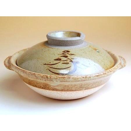 有田焼 土鍋 安楽窯 松絵 5.5号 5.5寸 17cm 一人用 : 台所の道具