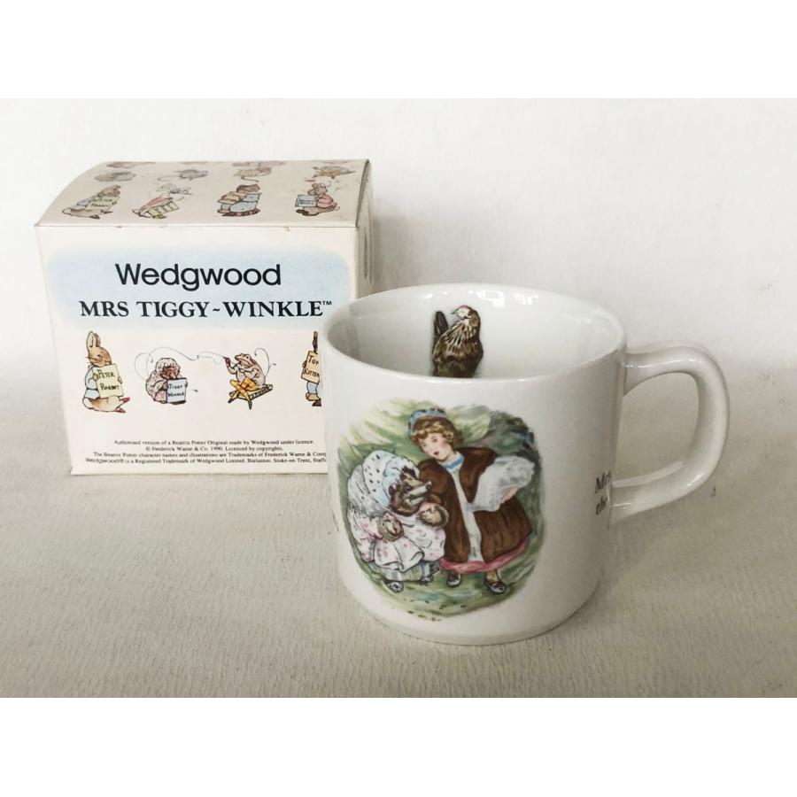 ウェッジウッド Wedgwood ピーターラビット 旧刻印 英国製 マグカップ 