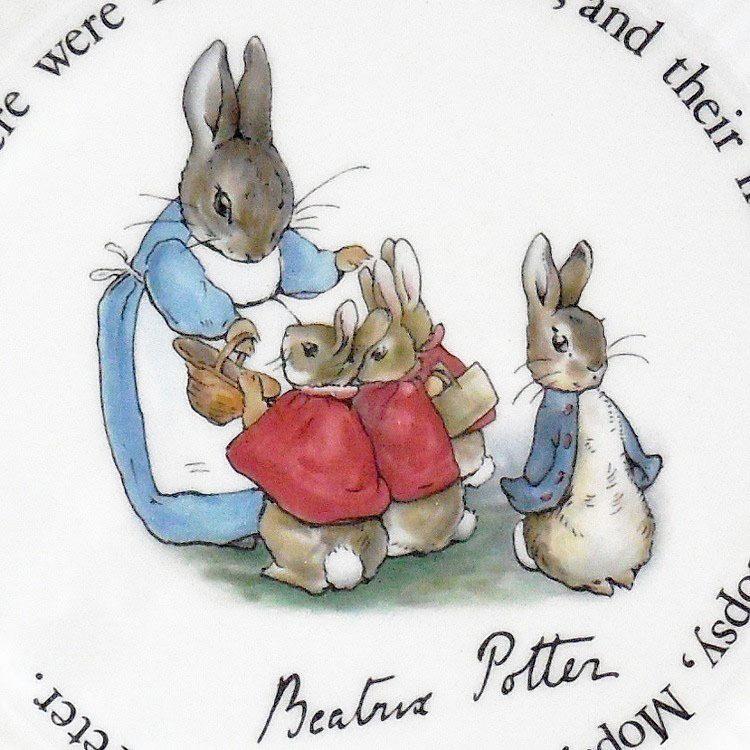 ウェッジウッド ピーターラビットスパイラルプレート