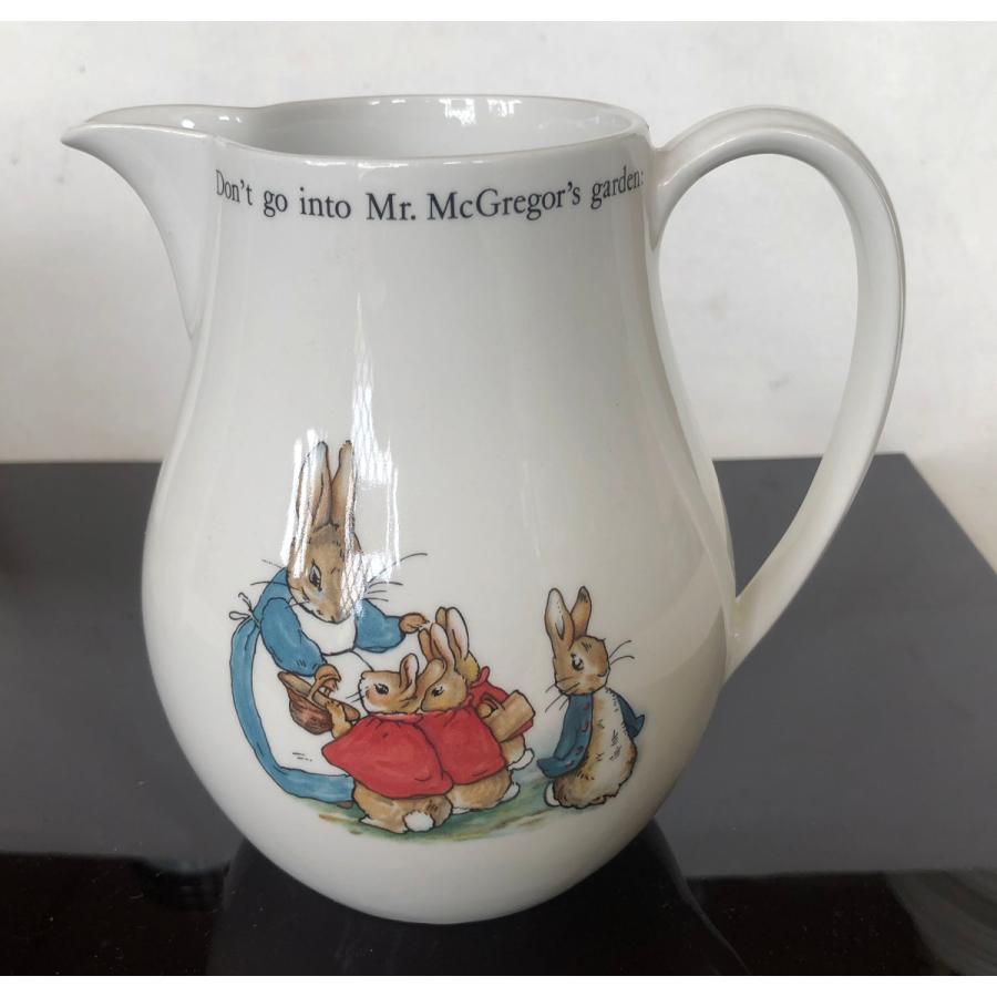 ピーターラビット　ウェッジウッド英国製　旧刻印　ウオータージャグポット WEDGWOOD（ウェッジウッド） ピーターラビット 旧刻印 英国製