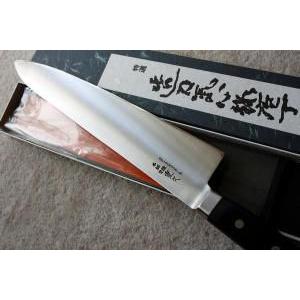 高級 御牛刀 本刃付 牛刀ツバ付き 300mm 牛刀] INOX ツバ付 牛刀 180mm