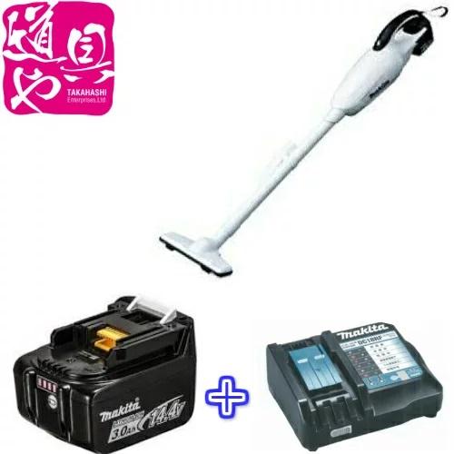 CL141FDZW マキタ 充電式 クリ-ナ- カプセル式 充電器 DC18RF バッテリ- BL1430Bの画像