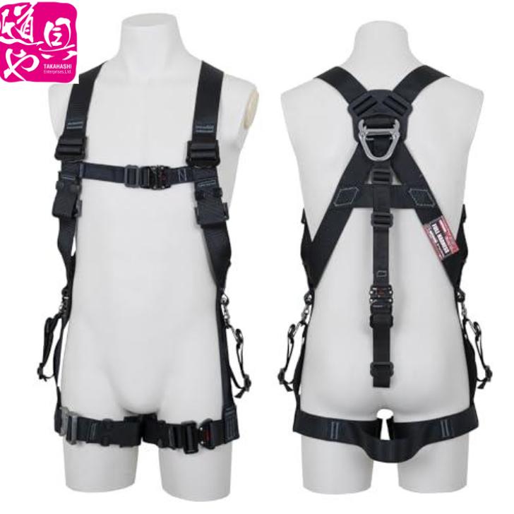TH-521-OT-BLK-L ブラック Lサイズ 藤井電工 新規格 フルハーネス KITE 
