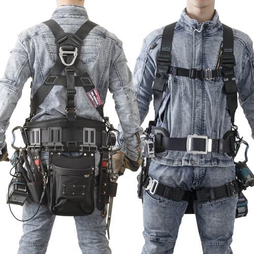 TH-521-OT-BLK-L ブラック Lサイズ 藤井電工 新規格 フルハーネス KITE 
