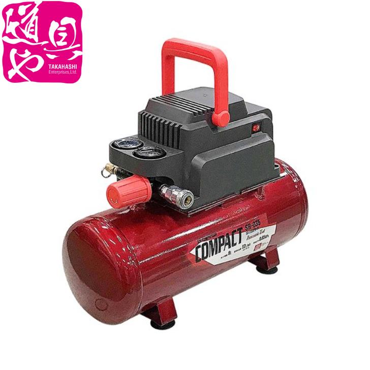 SR-035 SR-L08SPB-01 SK11 エアコンプレッサ オイルレスタイプ  