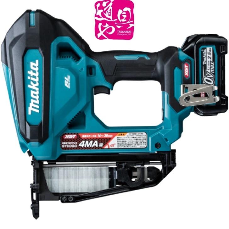 【SIW】makita マキタ ST003GZ 40V充電式フロアタッカ 本体のみ【未使用品】 ST003GZ マキタ 40V 充電式フロアタッカ 4MA線/16-38mm バッテリー