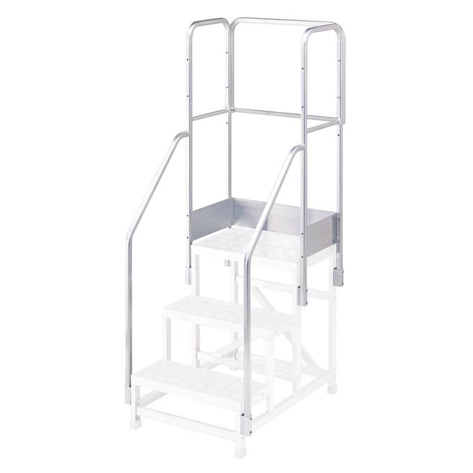 日本最大の 法人向け 個人宅配送不可 Dbg1 0 T3f110 Dbg3専用フルセット手摺 ハセガワ 長谷川工業 直送品 P10倍 手摺高さ1100mmタイプ 脚立 はしご 足場