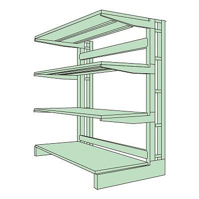 新しいコレクション P10倍 直送品 サカエ キャンチラック 250ｋｇタイプ 単体 片面 高1800ｍｍ Cr 21s4 1755 個人宅不可 特大 送料別 楽天市場 Blog Lonolife Com