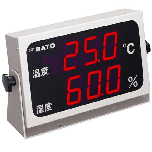 【正規取扱店】 佐藤計量器製作所 温湿度表示器 SK-M350-TRH (No.8092-50)