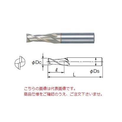 不二越 (ナチ) ハイスエンドミル 2MSGE30 (SG-FAX ミディアムエンドミル 2枚刃)