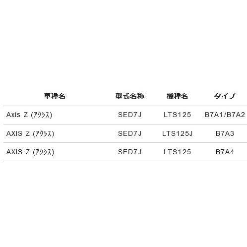 NTB 適合車種 アクシスZ SED7J シートカバー CVY-42 : 堂島部品 - 通販