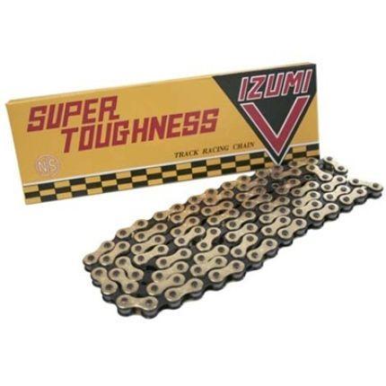 【ピスト】デュラエース 薄歯52.53.54T IZUMI Vチェン付き IZUMI V チェーン ピスト バイク チェー 1/8サイズ厚歯用 106L : 堂島