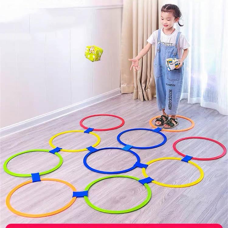 20本セット けんけんぱリング 直径38cm/28cm ケンケンパ スポーツ