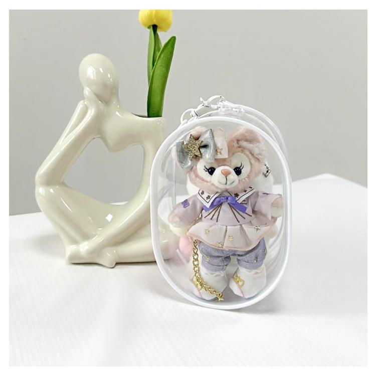 ぬいポーチ 透明 推し活グッズ ぬいぐるみ収納ケース 2個セット