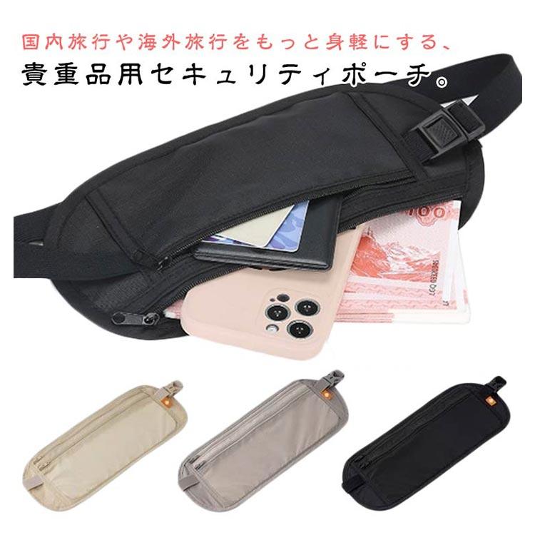 薄型 貴重品 海外旅行 パスポートケース 防犯 盗難防止 セキュリティ