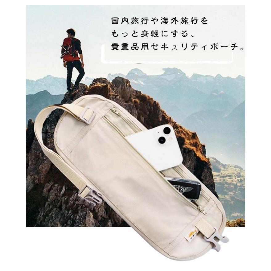 薄型 貴重品 海外旅行 パスポートケース 防犯 盗難防止 セキュリティ