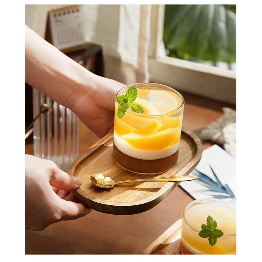 DIY プリン容器 円形 ガラス製 クリア 耐熱 プリン型 キッチン用品