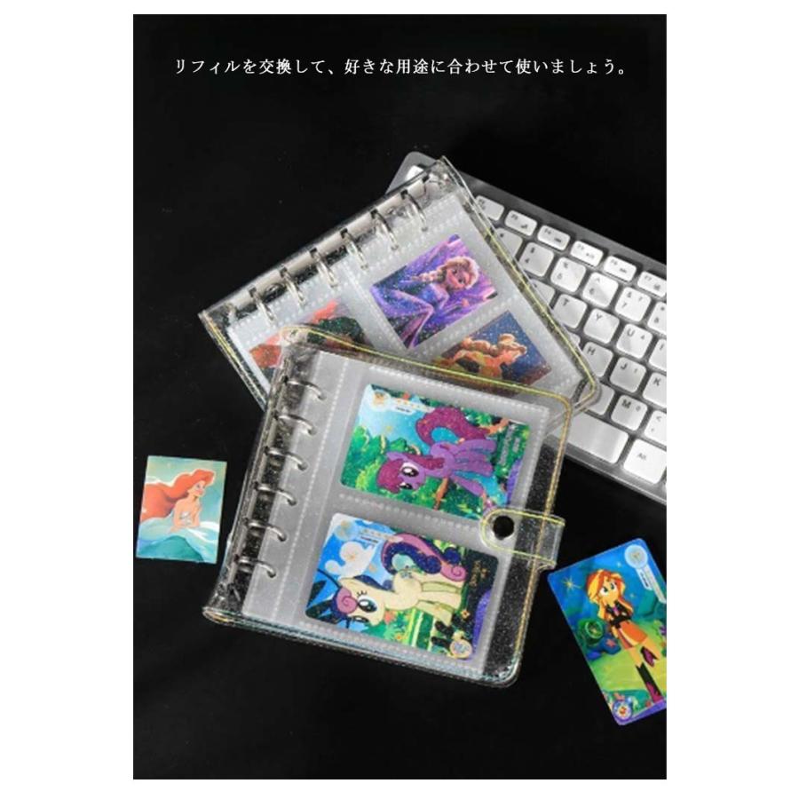 シール帳 リフィル M5 A7 A6 A5 20枚 カードファイル トレカスリーブ