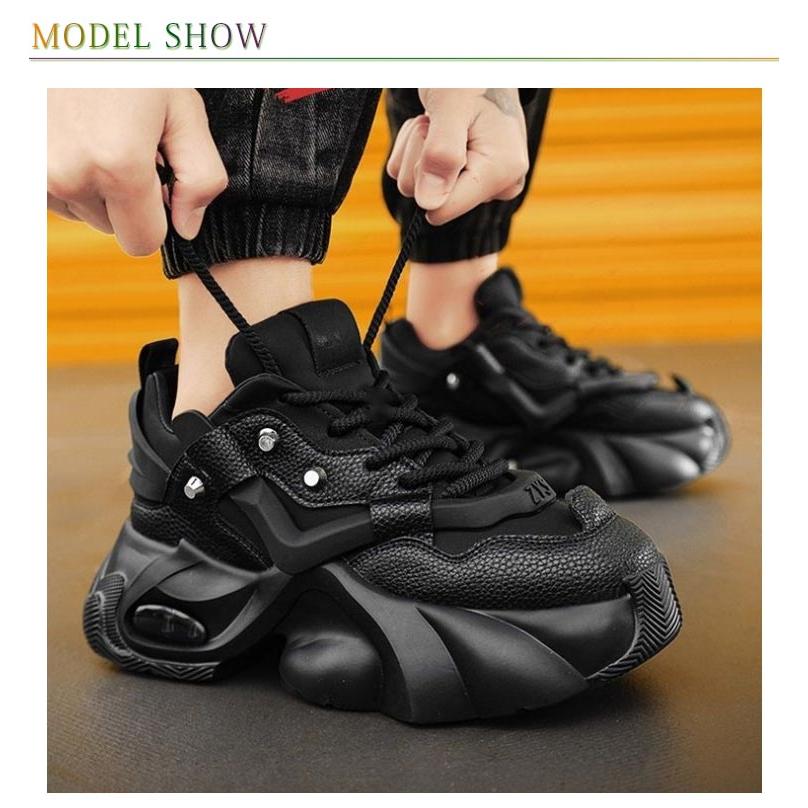 シークレットスニーカー 厚底スニーカー タイヤアウトソールスニーカー