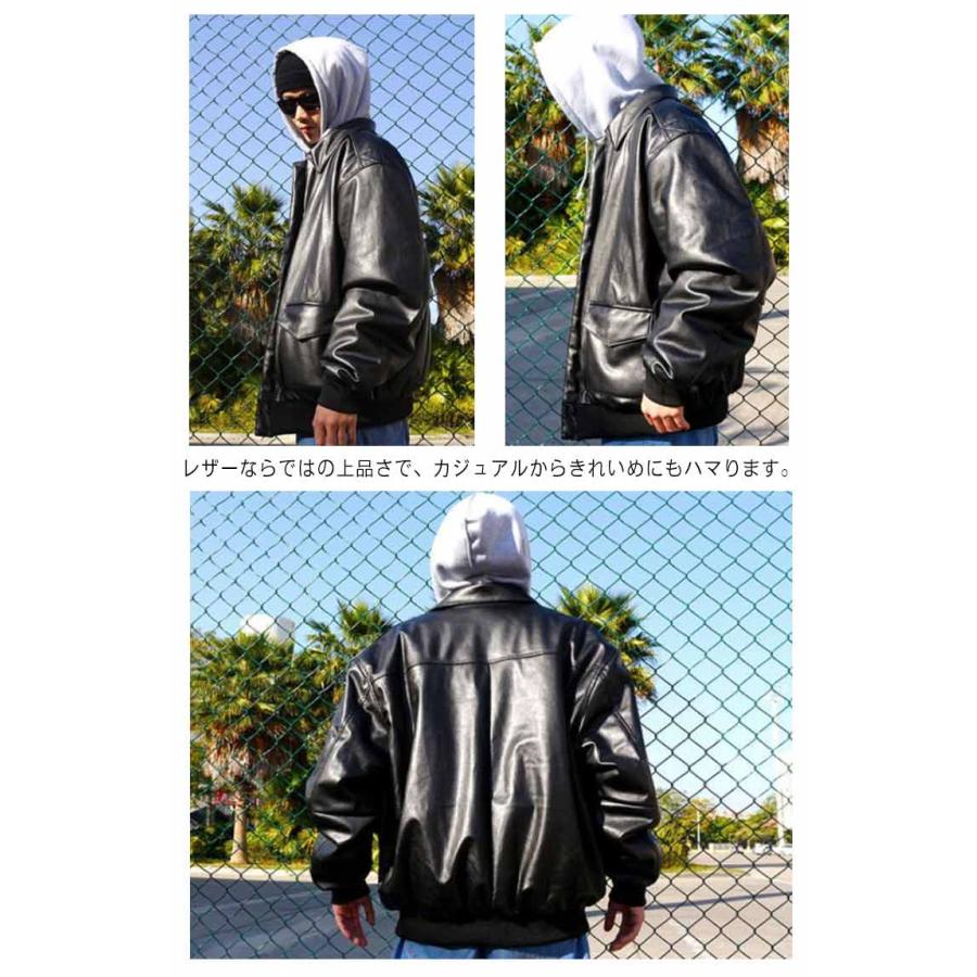 ファー襟付き メンズ ライダースジャケット ジャケット 合皮 冬