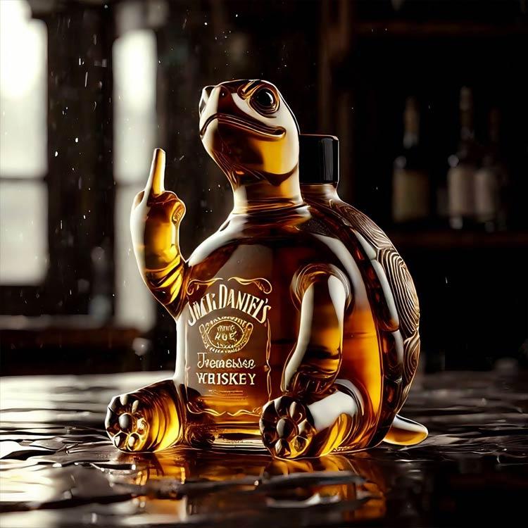 ワイン Bottle 密封 ウイスキーデキャンター デキャンタ Animal グラス