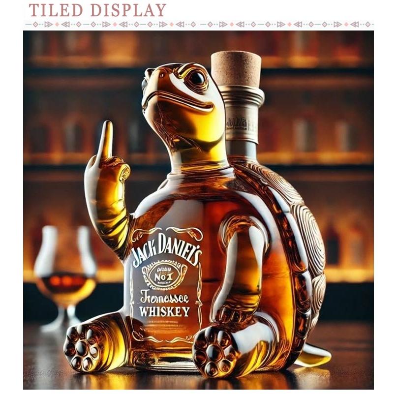 ワイン Bottle 密封 ウイスキーデキャンター デキャンタ Animal グラス