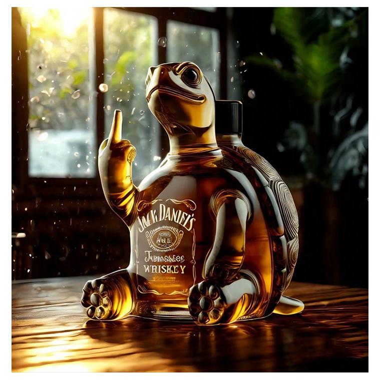 ワイン Bottle 密封 ウイスキーデキャンター デキャンタ Animal グラス