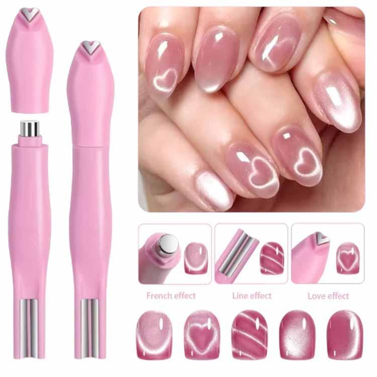 セルフネイル 3way ネイル用マグネット キャッツアイ 初心者 ハート