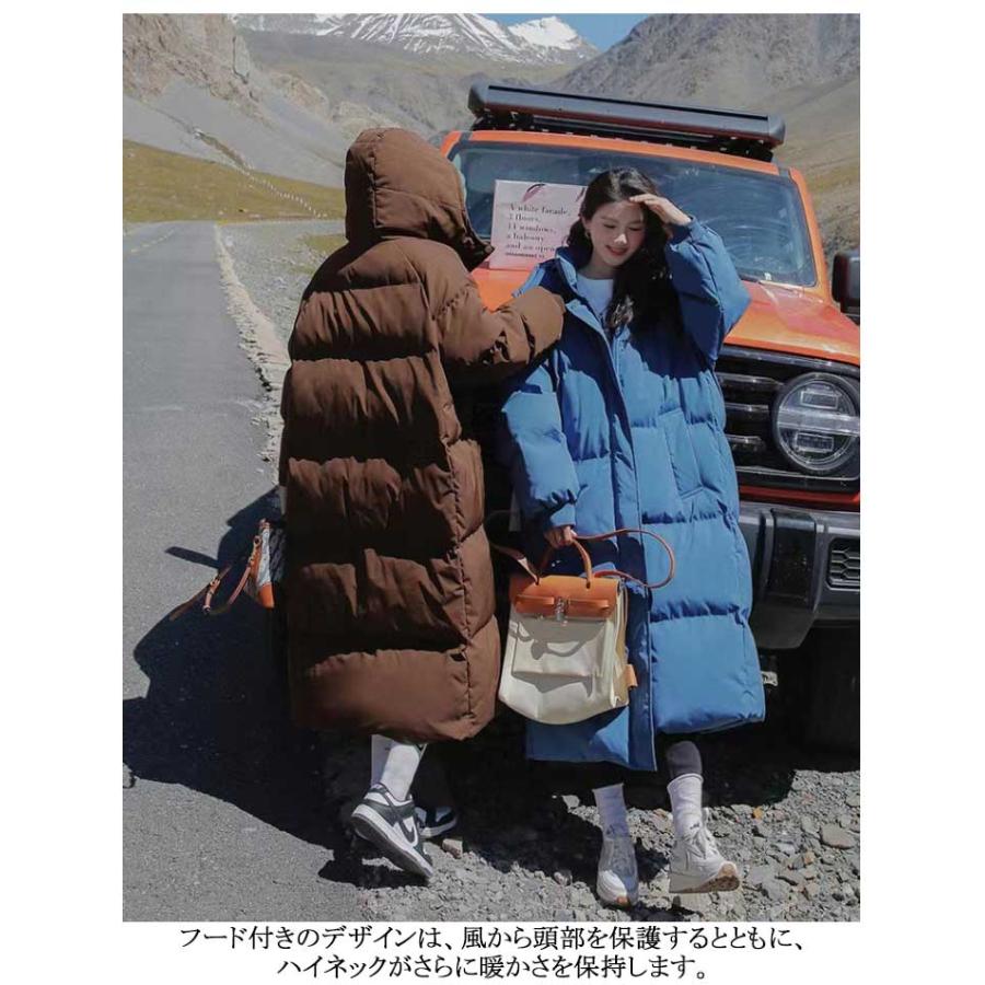 キルティングコート ベンチコート ロングコート スポーツ観戦 中綿