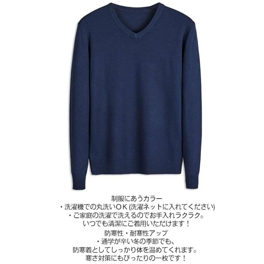 【未使用】豊野高校　防寒用セーター　Lサイズ 大きいサイズ S 高校生 レディース セーター スクールセーター 学生 V
