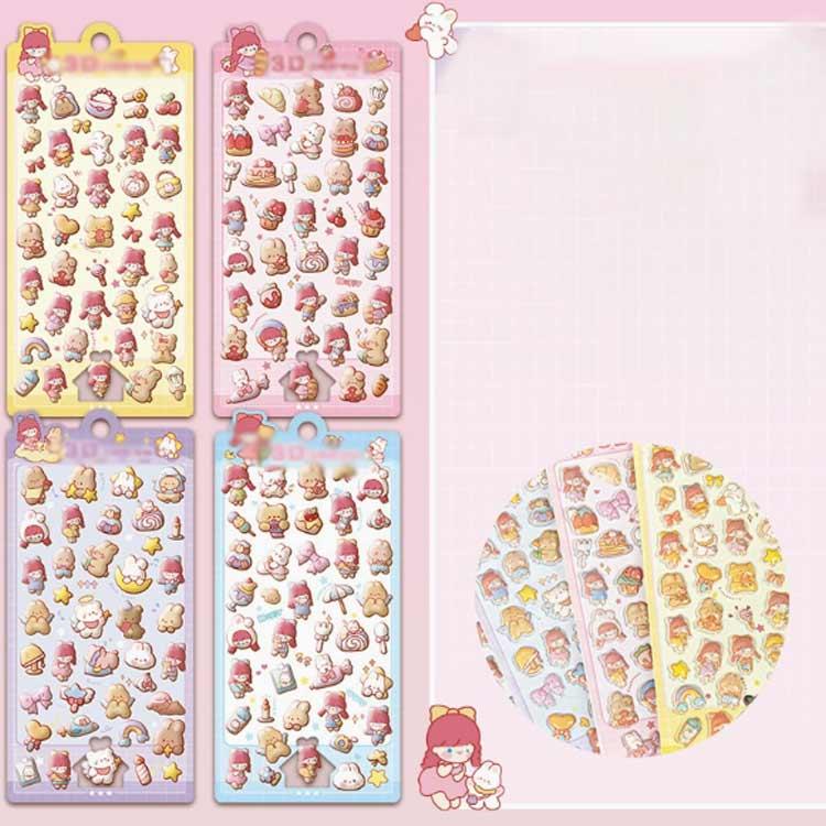 【お得な32点セット❣️】シール✨3Dぷくぷくシール✨ぷっくりシール✨パンダ✨ねこ 楽天市場】【今日もマイペース！気分で選べる 】パンダ 立体 シール 3D