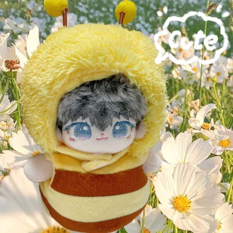 ミツバチ 10cm コスチューム 小さい ぬい服 蜂 人形 みつばち ぬい活