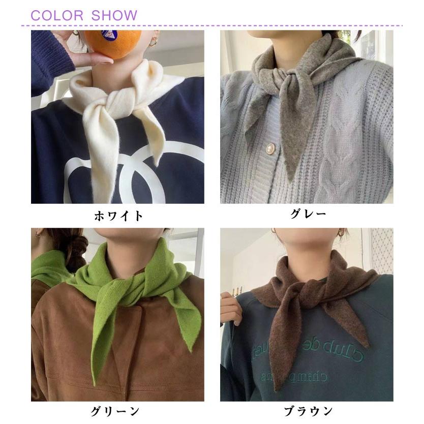 レディース ミニスカーフ メンズ ネッカチーフ ショール 柔らかい