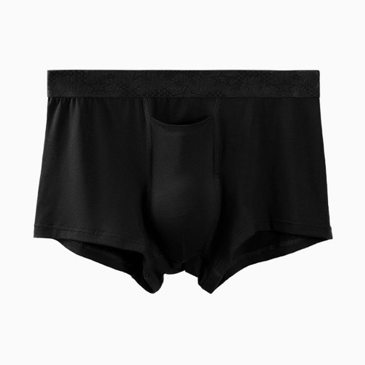 メンズ 爽やか パンツ アンダーウェア 黒 3D 貫通 蒸れない 上向き