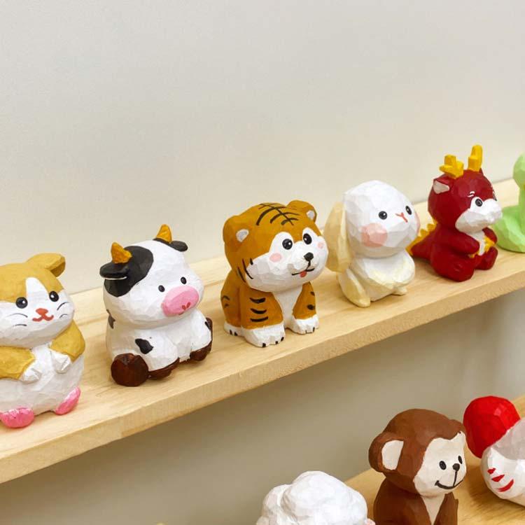 丑 置き物 手作り 申 正月飾り 招福 午年 十二支 馬 辰 干支飾り