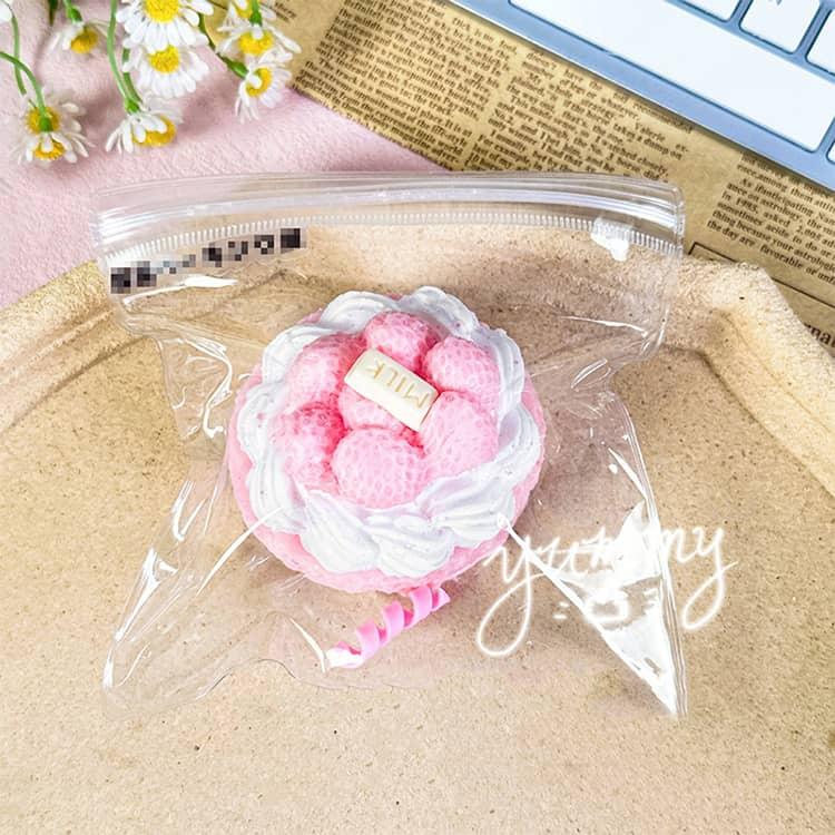大人 ケーキ型 おもちゃ いちごケーキ ジャンボスクイーズ スクイーズ