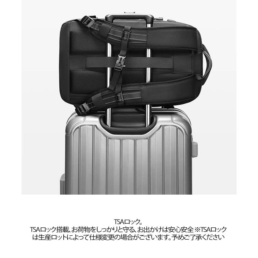 リュック 【ワンボタン圧縮】 リュックサック 60L ビジネスリュック