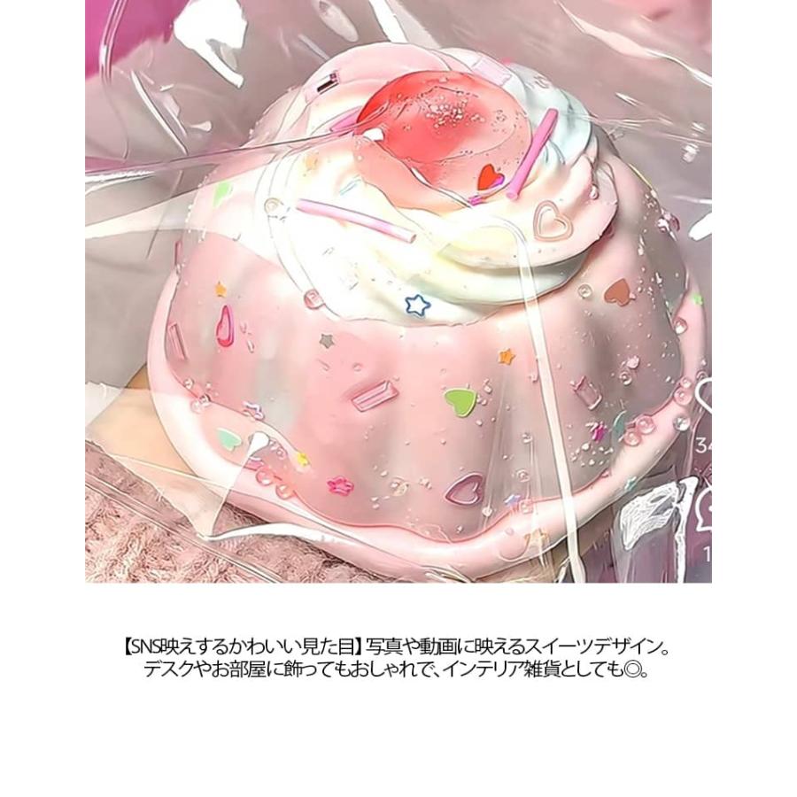 オシャレ おもちゃ 低反発 スクイーズケーキおもちゃ メロジョイ