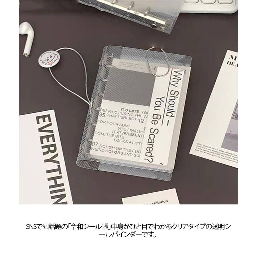 コレクトブック 推し活 A7 【リフィル10枚付き】シールバインダー M5