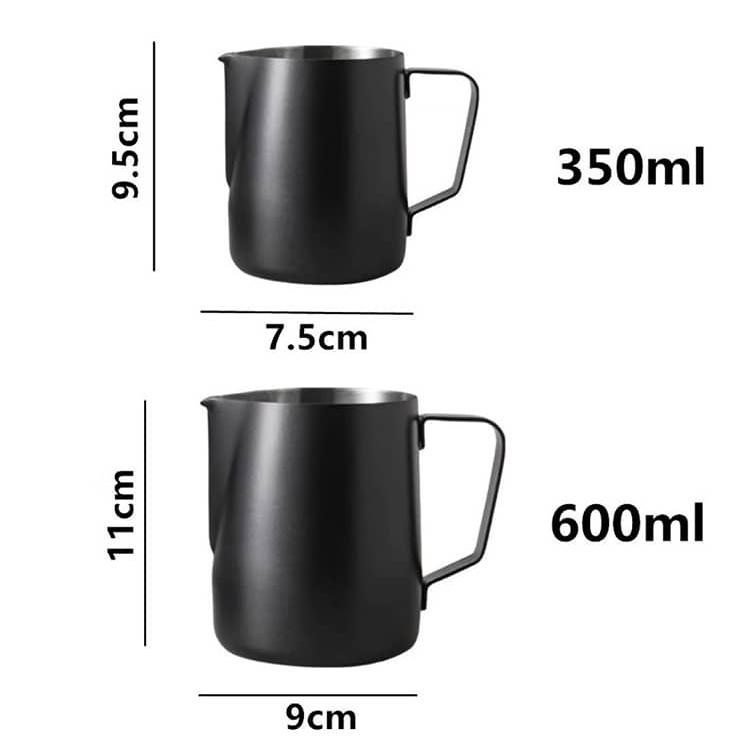 スチーム ラテアート ミルクピッチャー 600ml エスプレッソ ミルク