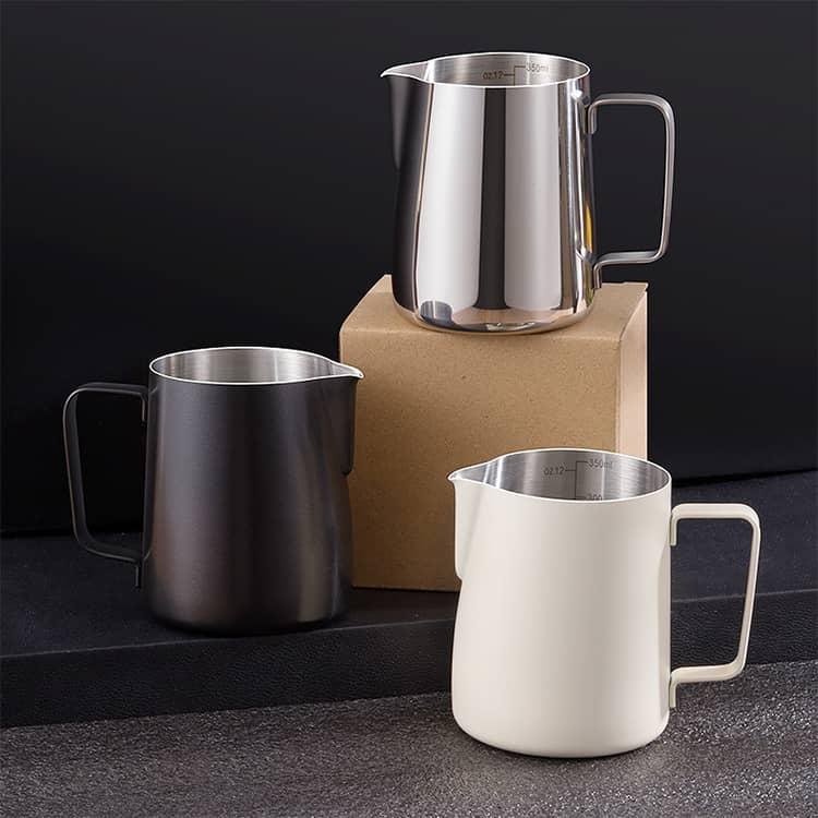 スチーム ラテアート ミルクピッチャー 600ml エスプレッソ ミルク
