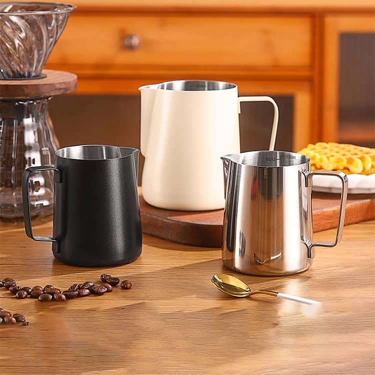 スチーム ラテアート ミルクピッチャー 600ml エスプレッソ ミルク