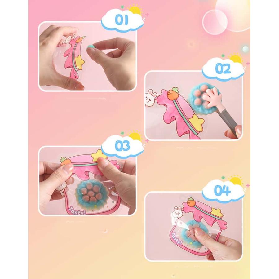 グミ スクイーズ ぷよぷよ 子供 誕生日 もちもち ストレス解消